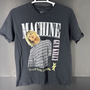 Machine Gun Kelly Tickets To My‎ Downfall Tour Crewneck Graphic T-Shirt M